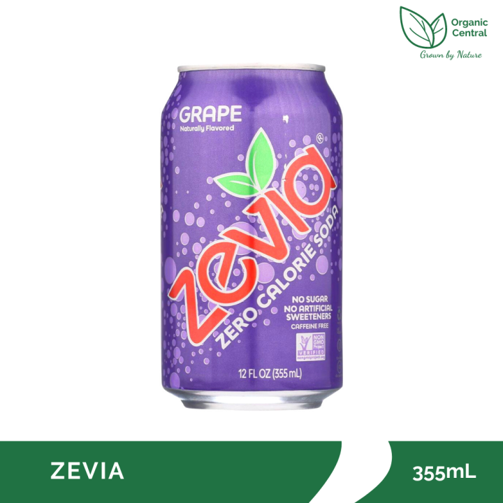 Zevia Grape Soda 355mL Lazada PH