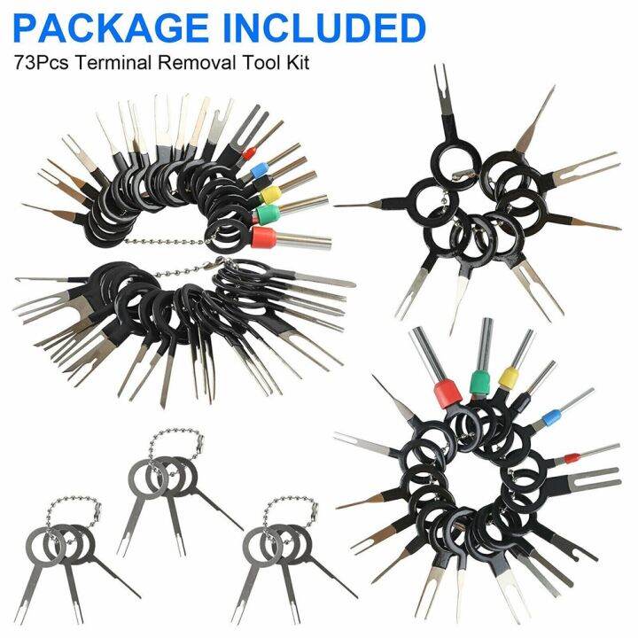 36X Wire Terminal Removal Tool Kit Car Electric Crimp Wiring Connector