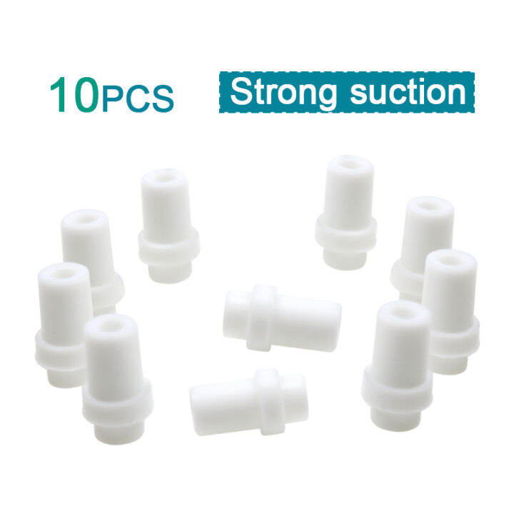 10pcs Dental SE Saliva Ejector Replacement Rubber Valve Snap Tip