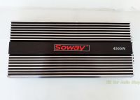 POWER AMP CLASS D 4500W ยี่ห้อ SOWAY เพาเวอร์แอมป์ คลาสดี เพาเวอร์แอมป์รถยนต์ 2ch ขับซับ แอมป์ขยาย รถยนต์ 4500 w แอมป์ขยายเสียงรถยนต์  ขับซับวูฟเฟอร์