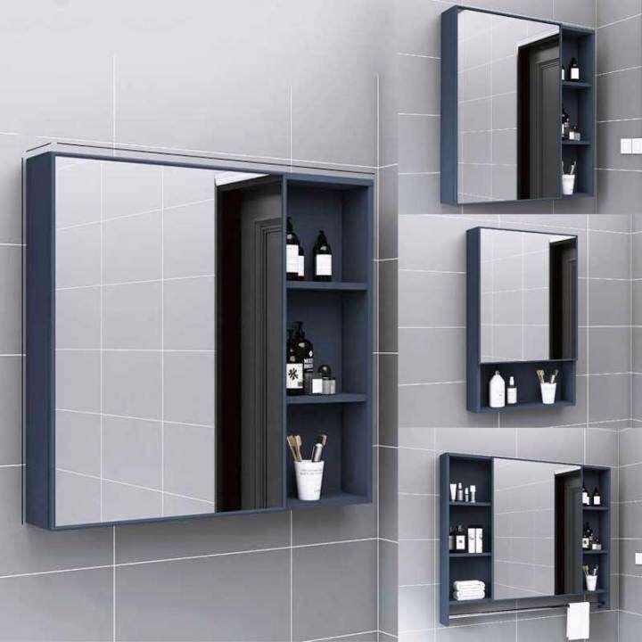 Pozula Space aluminum bathroom mirror mirror wallmounted