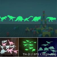 【LZ】✼❐✓  Newest 9/8Pcs Glow In The Dark Dinosaur Luminous Stickers Stereo 3D Fluorescent Wall Stickers Fun Sticker For Kids