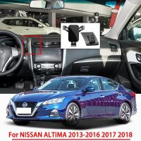 ที่จับโทรศัพท์มือถืออุปกรณ์เสริมรถยนต์สำหรับ NISSAN ALTIMA 2013-2015 2016 2017ระบบนำทางด้วยแรงโน้มถ่วง2018กระจกมองหน้ารถยนต์รองรับ GPS