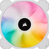 CORSAIR iCUE SP120 RGB Elite Performance 120mm White PWM Single Fan - WHITE สีขาว