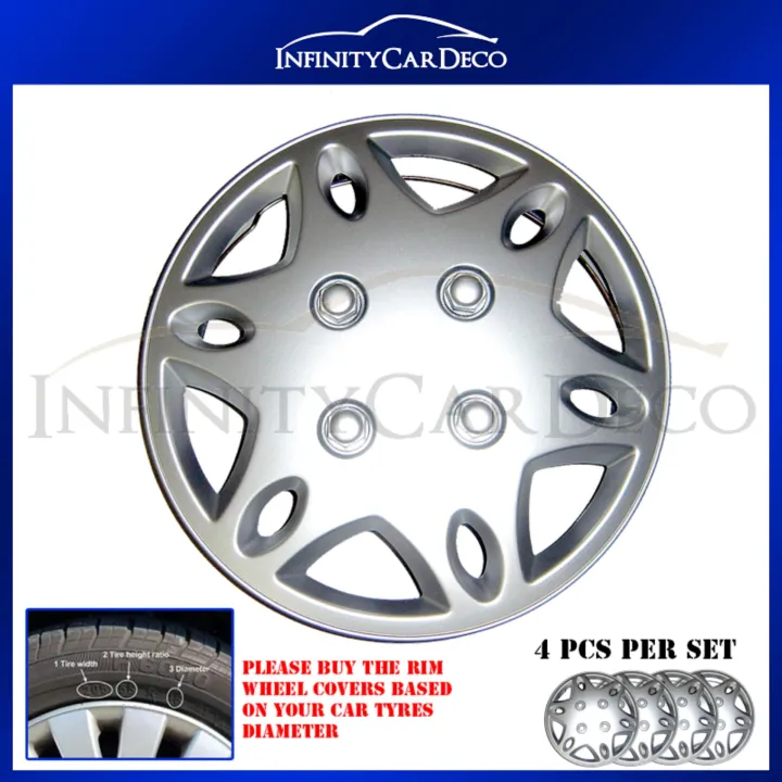 Perodua Kancil KC3 12 Inch ABS Universal Wheel Cover Rim Center Hub