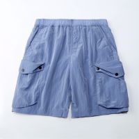 Stone Island c.Company.p 22ss summer new metal nylon multi-pocket shorts for men and women