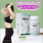 Neko Slim Chính Hãng Viên uống giảm cân Neko Slim nhanh cấp tốc an toàn