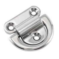 Yacht Replacement Boat D-Type Connecting Ring Buckle Stainless Steel Yacht Bolt Rope Fixed Ring 8mm