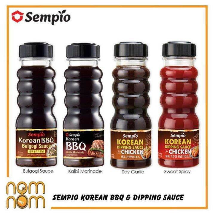 SEMPIO KOREAN BBQ KALBI & DIPPING SAUCE for Chicken soy&garlic/Sweet