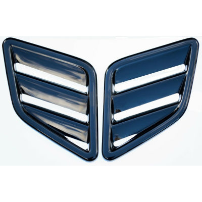 Max สไตล์พลาสติก ABS Bonnet Vents Universal สำหรับ Ford Vauxhall Focus Fiesta ตัวอักษรกันชน Hood Vent สติกเกอร์