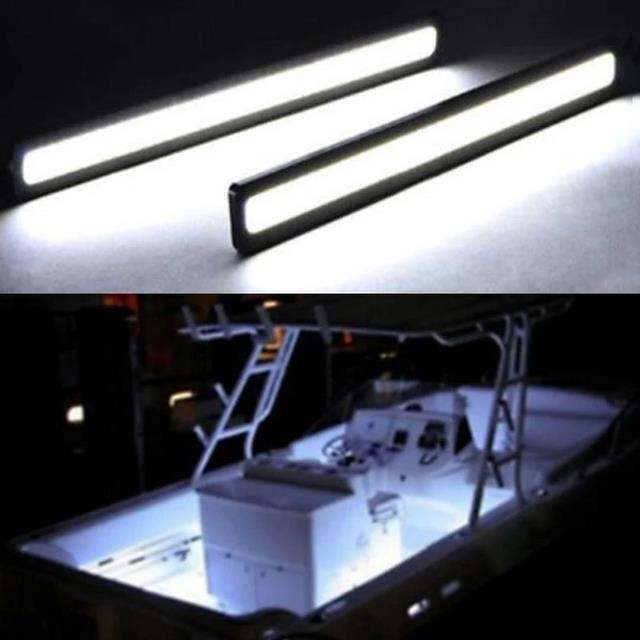 2x-17cm-waterproof-bright-blue-led-strip-kit-for-boat-marine-deck-interior-lighting