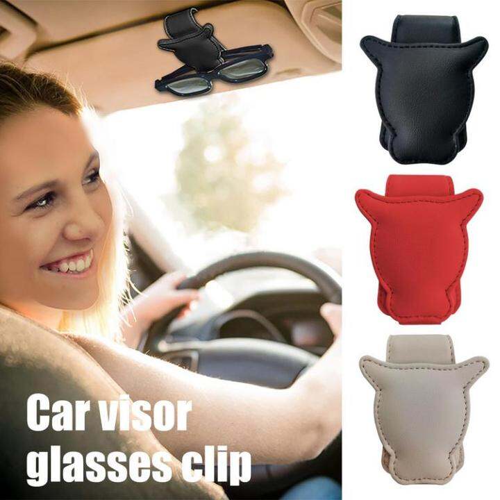 sunglass-holder-for-car-universal-auto-glasses-storage-holder-pu-leather-auto-travel-essentials-for-non-magnetic-cards-and-tickets-sincere