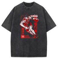 Hisashi Mitsui Rukawa Tshirt สำหรับผู้ชายและผู้หญิงเสื้อยืดซักได้สำหรับผู้ชายผู้หญิงเสื้อผ้าสไตล์วินเทจสเวตเชิ้ตแขนยาวขี้ขลาดเสื้อยืดอะนิเมะญี่ปุ่น