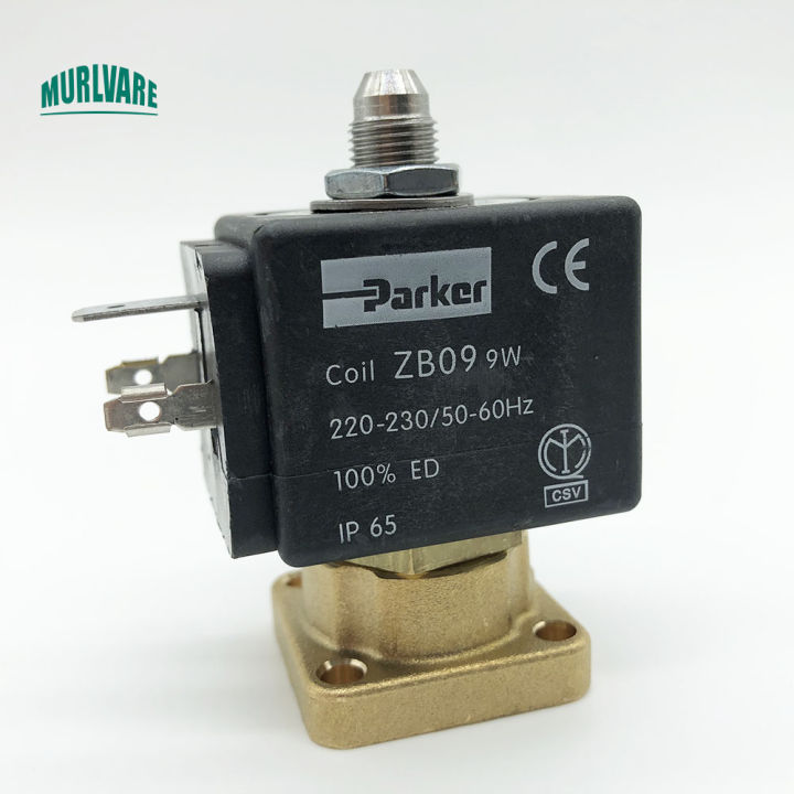 1ชุด-parker-coil-zb09-9w-core-3-way-coil-valve-body-solenoid-valve-สำหรับเครื่องชงกาแฟอะไหล่