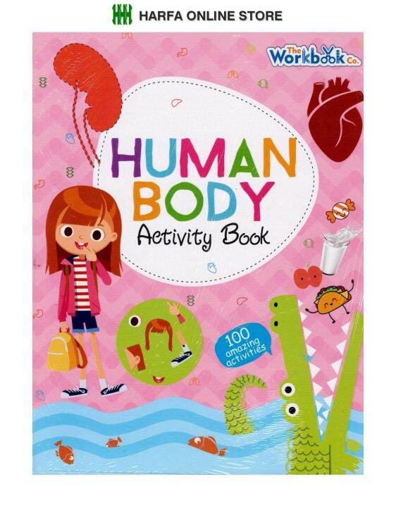 HUMAN BODY ACTIVITY BOOK ( 100 AMAZING ACTIVITIES ) Lazada