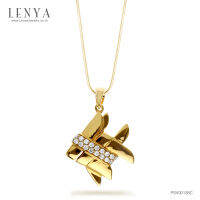 Lenya Jewelry  จี้เงินแท้ 925 ชุบทองคำสุดหรูหรา ดีไซน์รูปปลาตะเพียนสยาม สื่อถึงความอุดมสมบูรณ์ ความเพียรพยายาม และความมีโชคลาภมาสู่ผู้สวมใส่