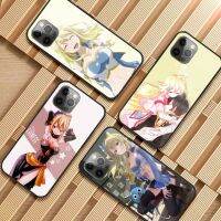 เคสโทรศัพท์กระจก TPU,เคสโทรศัพท์ Natsu และ Lucy เคสโทรศัพท์สำหรับ IPhone 14 13 12 11 XS X 8 7 6 Plus Mini Pro Max SE 2022สีดำ PC