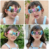 [COD] Childrens eyes trendy colorful sunglasses kids fashion girl baby cute cartoon going out