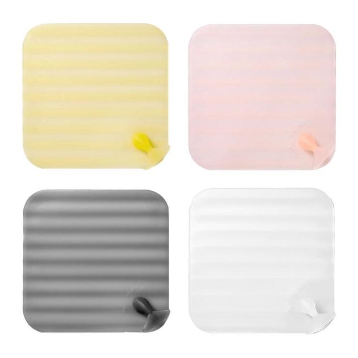 Shower Drain Cover, Silicone Floor Drain Cover, Shower Drain Stopper Matt to Prevent Drain Odor, Rubber Floor Drain Smell Stopper for Tub, Bathroom