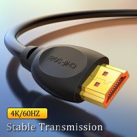 CHOSEAL Kabel HDMI 4K Kecepatan Tinggi 18Gbps 4K 3D 1080P Kabel HDMI untuk UHD TV Blu-ray PS4 PS3 PC Kabel HDMI