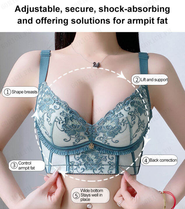 Gorich NonWired Shaping Bra for Small Busts Enhancing Cleavage High