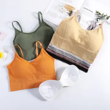 2 PCS Ice Silk Invisible Bra Backless Bralette Women Bras Without