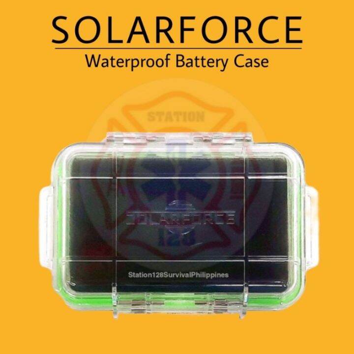 Solarforce Waterproof Battery Case☉ Lazada PH