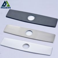 Rozin Black/Brush Nickel/Chrome Finish 10 Bathroom Kitchen Sink Faucet Hole Cover Deck Plate Escutcheon Free Shipping