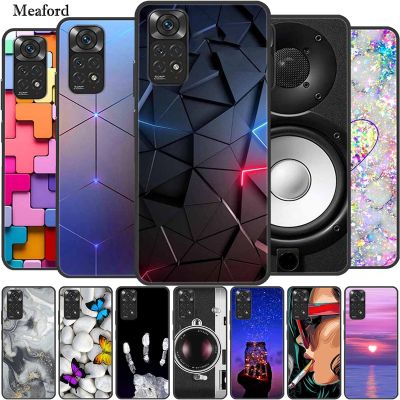 【CC】 Note 11S 2022 Silicone Soft Back Cover for 5G Note11S Coque