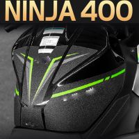 แผ่นป้องกันถังน้ำมันมอเตอร์ไซค์สติ๊กเกอร์สติกเกอร์สำหรับ KASAWAKI NINJA 400อุปกรณ์ NINJA400