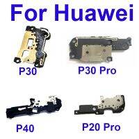 เครื่องชาร์จ USB แจ็คพอร์ตบอร์ดของเสาอากาศฝาครอบสําหรับ Huawei P20 P30 P40 Pro การชาร์จ Flex Cable Board Frame Antenna อะไหล่