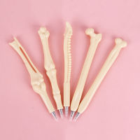 V75 Creative Pen Bone Shape Different Styles 0.5mm Writing Tools School Office Stationery Ballpoint Pen Writing Pens