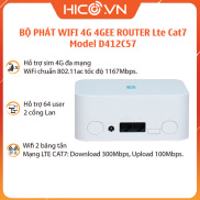 Bộ phát wifi 4g Alcatel 4GEE ROUTER Lte Cat7 Model D412C57 tốc 300Mbps