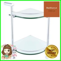 ชั้นกระจกเข้ามุม 2 ชั้น HAFELE 499.98.0042-TIER CORNER GLASS SHELF HAFELE 499.98.004 CHROME **ลดราคาจัดหนัก **