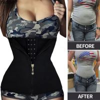 Women Shape Beauty Colombian Girdles Neoprene Corset Tummy Control Strap Adjustable Zipper Shaperwear