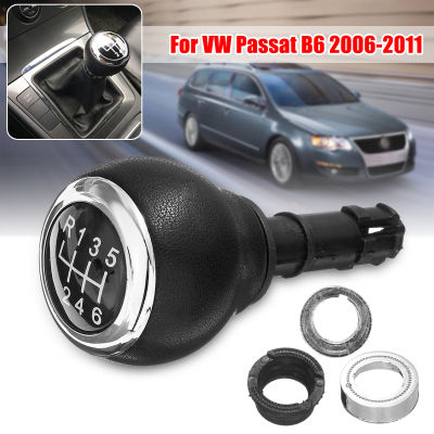 6ความเร็วเกียร์หนังหัวเกียร์จำแลงสำหรับ VW/Passat B6 2006 2007 2008 2009 2010 2011