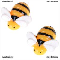 [SWEET]10pcs Flat Back Resin Cabochon Bee DIY Flatback Scrapbooking Embellish