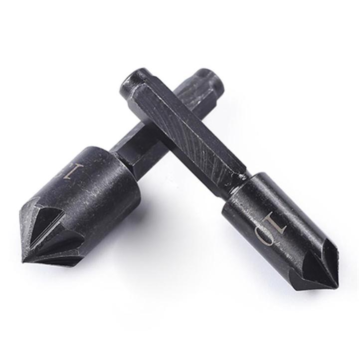 hh-ddpj2pcs-7-flute-countersink-drill-bit-black-high-carbon-steel-hex-countersink-boring-set-for-wood-metal-quick-change-drill-bit-j3