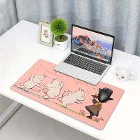 Moomin 40x75cm Large Printed Mouse Pad, Non-Slip Rubber Base Computer Keyboard Pad.