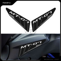 Motorcycle Accessorie Side Tank Pad Protection Knee Grip Mat for Yamaha MT-07 2014-2017