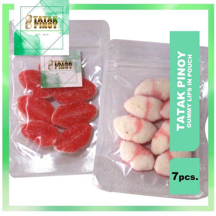 TATAK PINOY Gummy Sweet Candies Gummies Sweet Snacks Candy Gummi Lips