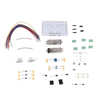 6E2 Cat Eye Tube Indicator Driver Board Kit Dual Channel Fluorescent Level Indicator Drive Amplifier DIY Modification (A)