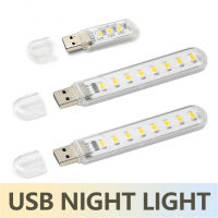 มินิแบบพกพา Led Usb Light 38 LEDS Book Light อ่านหนังสือ Night Light Warm White 5V Power 3000K-7000K Mobile Power สำหรับ PC แล็ปท็อป