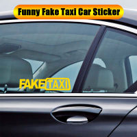 Self กาวไวนิล Universal Faketaxi Decal สัญลักษณ์ทนทานสะท้อนแสงรถสติกเกอร์235PCS ตลกปลอมรถแท็กซี่รถสติกเกอร์ทนทาน