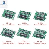 LTMGZ ส่วนประกอบอิเล็กทรอนิกส์อิเล็กทรอนิกส์ 60A สำหรับสว่านมอเตอร์ 3S 4S บาลานซ์ 18650 BMS โมดูลชาร์จแบตเตอรี่ แผงป้องกันแบตเตอรี่ บอร์ดป้องกันแบตเตอรี่ แบตเตอรี่ลิเธียม Li-ion