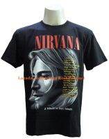 เสื้อวง NIRVANA เนอร์วานา ไซส์ยุโรป เสื้อยืดวงดนตรีร็อค เสื้อร็อค  PTA719 ถ่ายจากของจริง