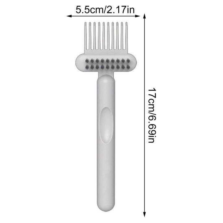 ใหม่หวีผมแปรงทำความสะอาด-remover-2-in1หวีทำความสะอาด-claw-เครื่องมือ-embedded-handle-เครื่องมือที่มีประโยชน์ทำความสะอาดหวีผมแปรง-accessories