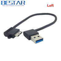 【Hot-Selling】 ODM Auto Parts ซ้ายและขวา USB3.0 90องศา USB 3.0ชายเป็น B ชาย90องศาสีดำ