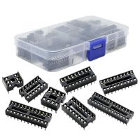 【■】 Ideal Choice 66ชิ้น/ล็อต DIP IC Sockets ADAPTER Solder Type Socket Kit 6,8,14,16,18,20,24,28 Pin สำหรับ Arduino Diy Kit