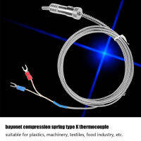 เทอร์โมคัปเปิลประเภท K สแตนเลสเทอร์โมคัปเปิลขนาดเล็กปลอดภัยเชื่อถือได้สำหรับอุตสาหกรรมพลาสติกสิ่งทออาหาร